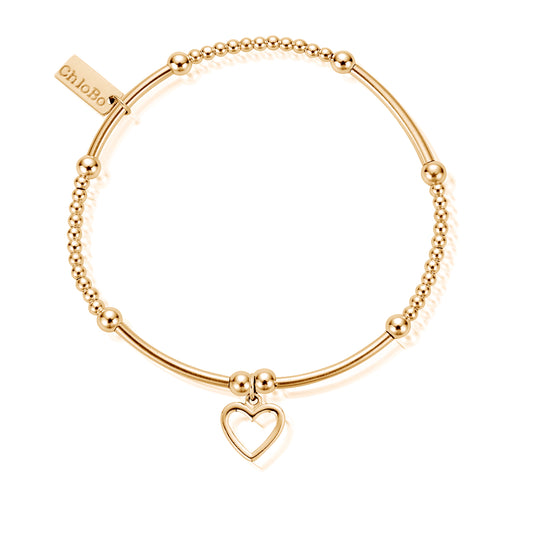 Chlobo | Mini Noodle Ball Star Gold Bracelet | GBCM006 | by Hooper Bolton