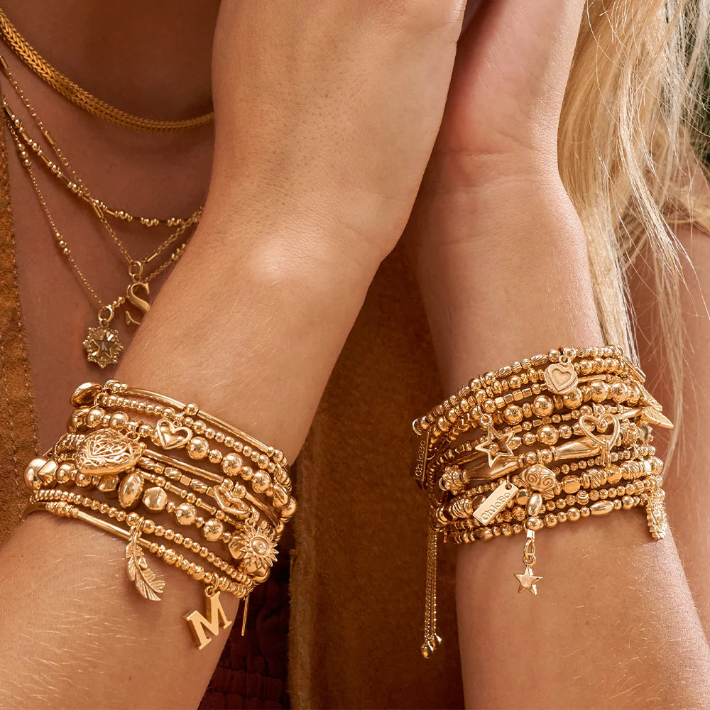 Chlobo | Mini Noodle Cube Open Star Bracelet by Hooper Bolton UK