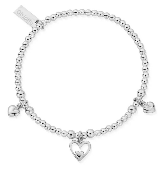 ChloBo Triple Heart Bracelet