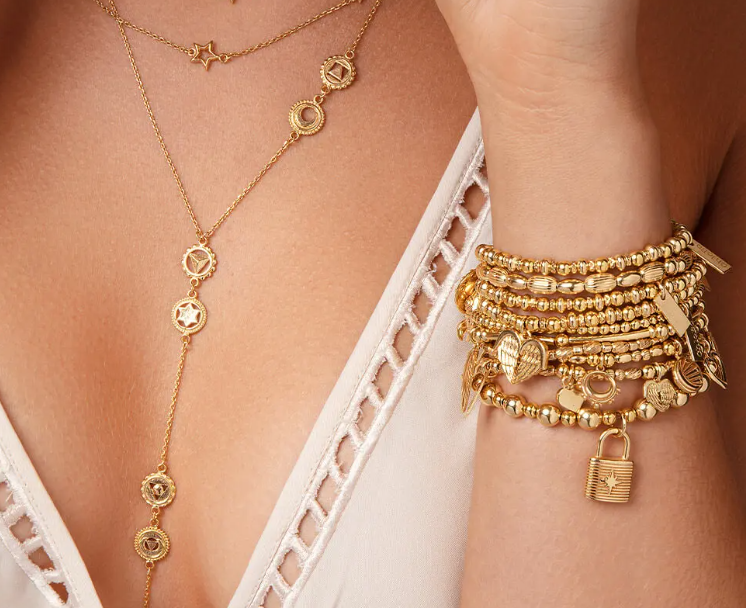 ChloBo Didi Sparkle Heavenly Heart Bracelet