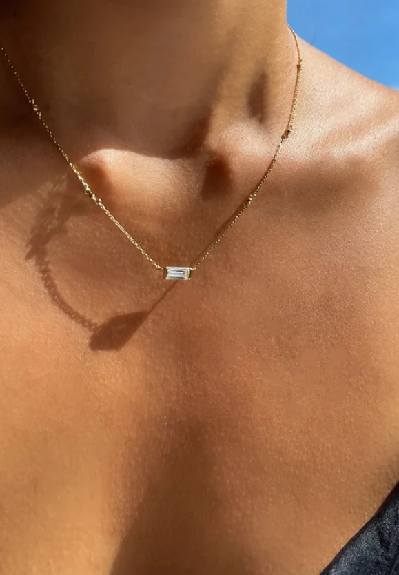 CARAT LONDON LINDEN NECKLACE GOLD VERMEIL