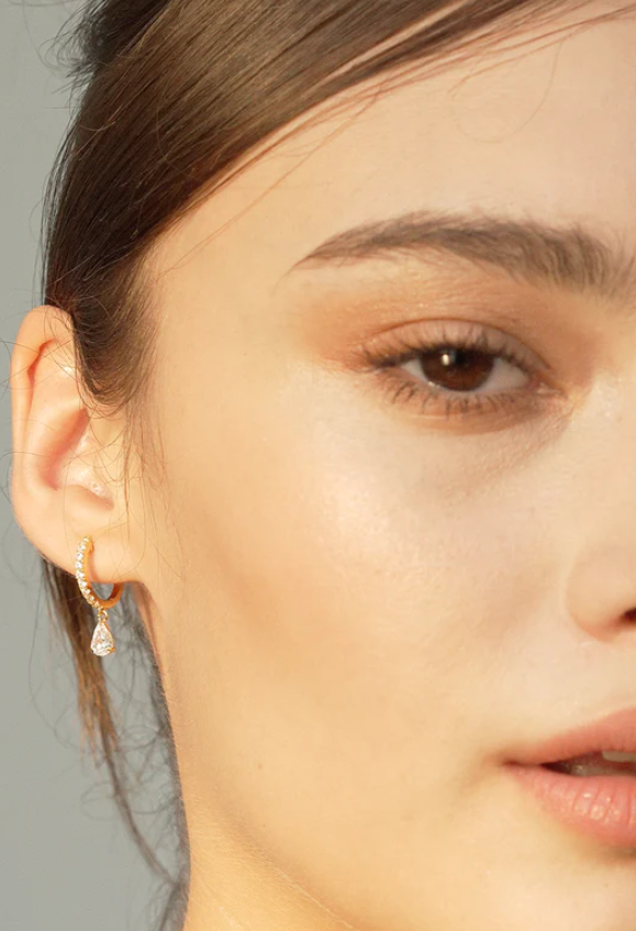 CARAT LONDON LENI HOOP GOLD VERMEIL