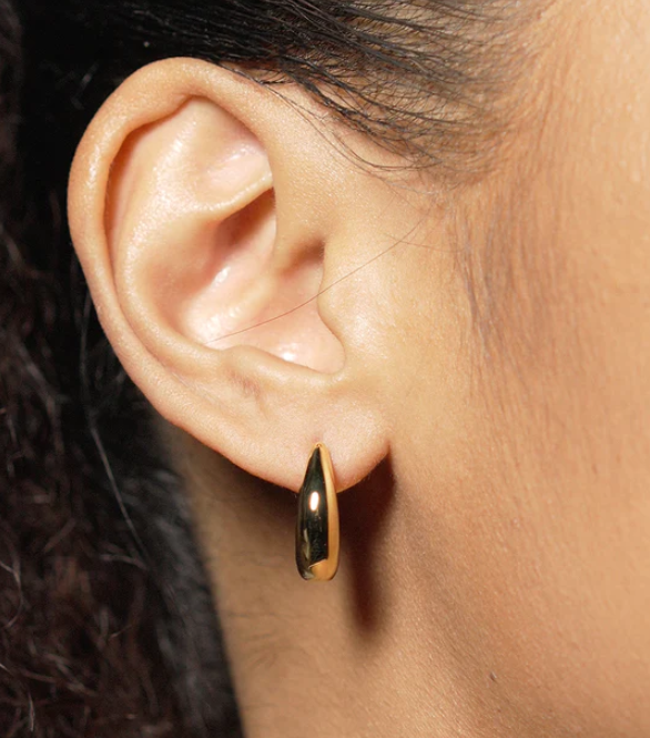 CARAT LONDON HERA HOOPS GOLD VERMEIL