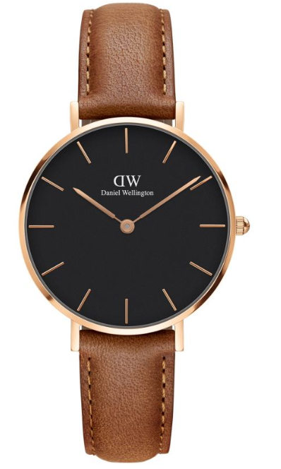 Daniel Wellington Ladies Watches - Petite 32 Durham RG Black Watch