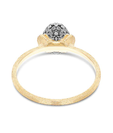 Nanis - "MYSTERY BLACK" GOLD AND BLACK DIAMONDS RING (original rrp £1,320)