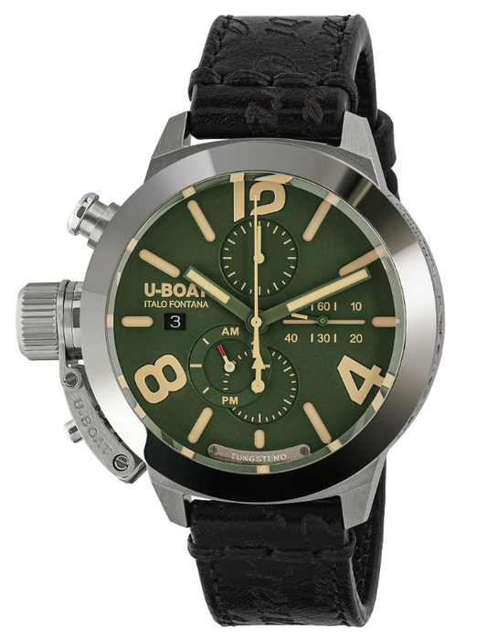 U-BOAT WATCH CLASSICO 45 TUNGSTENO CAS GREEN REF. 9581