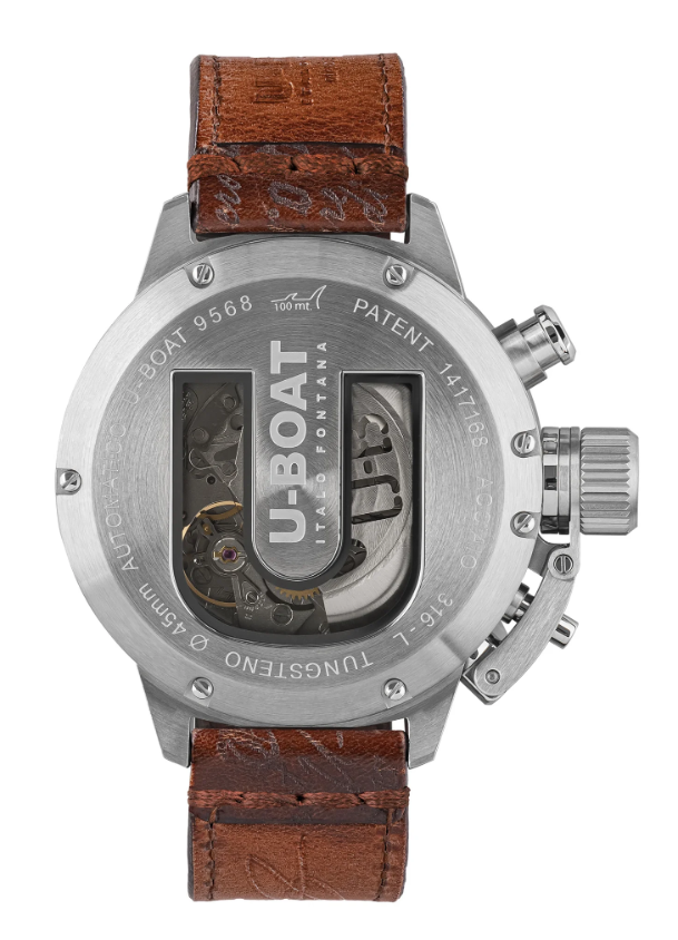 U-BOAT WATCH CLASSICO 45 TUNGSTENO CAS2 REF. 9568