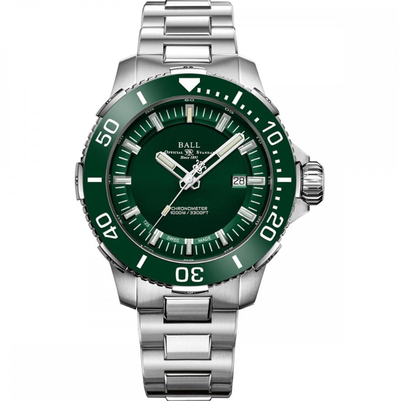 Ball Engineer Hydrocarbon DeepQUEST Ceramic Green DM3002A-S4CJ-GR
