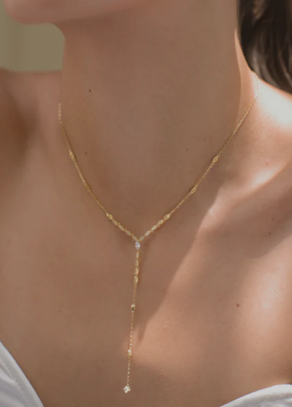 CARAT LONDON CALLUNA NECKLACE 18K GOLD VERMEIL