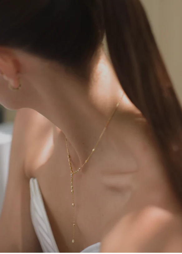 CARAT LONDON CALLUNA NECKLACE 18K GOLD VERMEIL