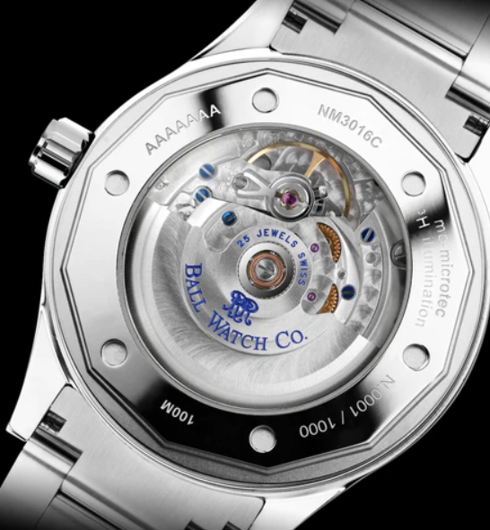 BALL WATCH COMPANY ENGINEER II MOON CALENDAR LIMITED EDITION NM3016C-S1J-WH