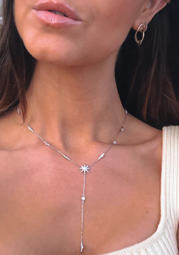 CARAT LONDON MIMOSA NECKLACE SILVER
