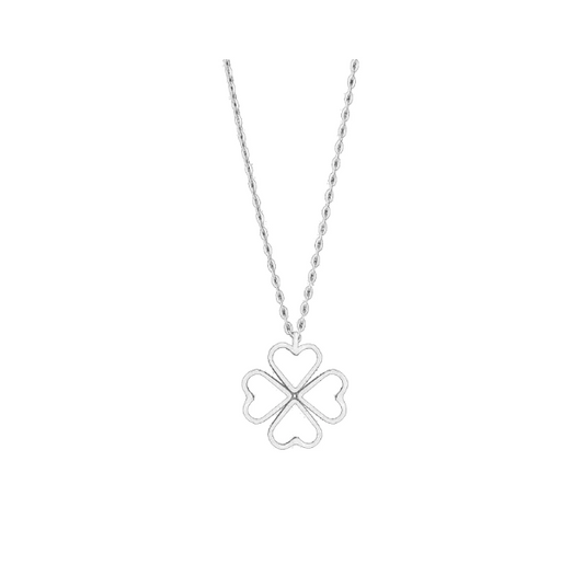 Catherine Zoraida Silver Love Clover Pendant