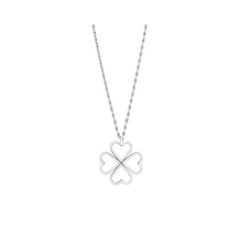 Load image into Gallery viewer, Catherine Zoraida Silver Love Clover Pendant
