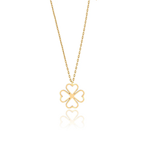 Load image into Gallery viewer, Catherine Zoraida Love Clover Pendant 9ct solid gold
