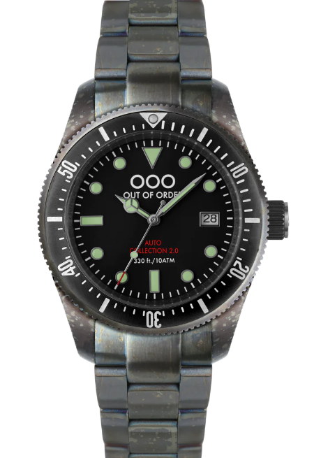 OUT OF ORDER WATCH BLACK AUTO 2.0