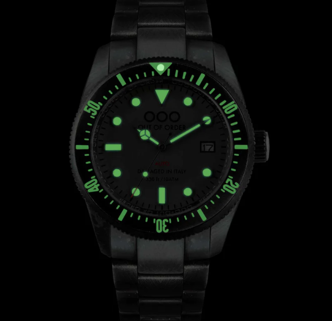 OUT OF ORDER WATCH BLACK AUTO 2.0