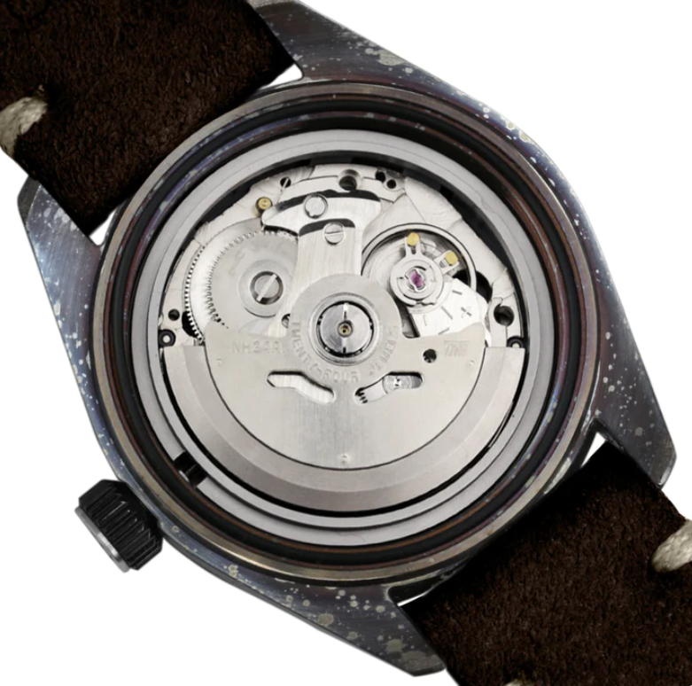 OUT OF ORDER WATCH IRISH COFFEE AUTOMATIC GMT