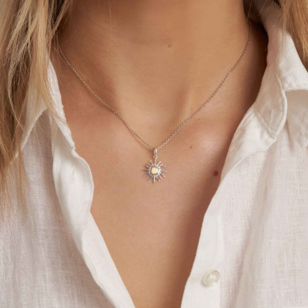 MY WORLD SMALL SUN CHARM PENDANT