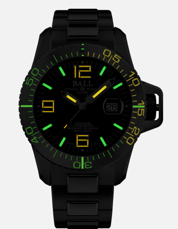 BALL WATCH COMPANY Engineer Hydrocarbon EOD (42mm) DM3200A-S1C-BK