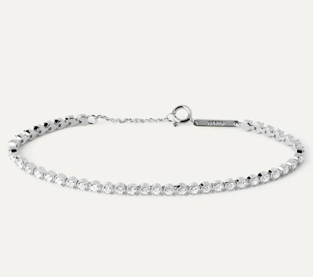 PDPAOLA FLORENCE SILVER BRACELET