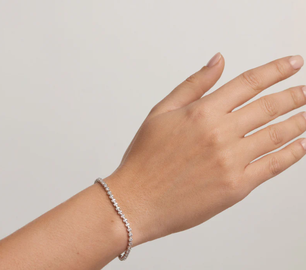 PDPAOLA FLORENCE SILVER BRACELET