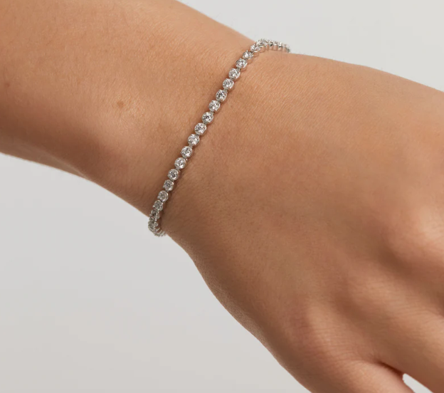 PDPAOLA FLORENCE SILVER BRACELET