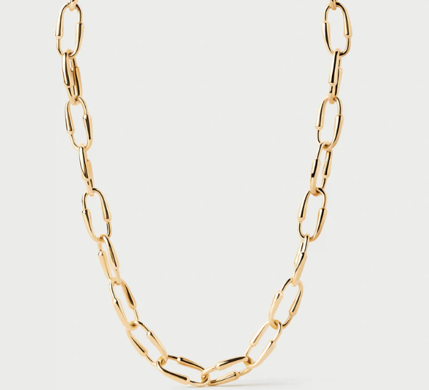 PDPAOLA LOOP CHAIN NECKLACE