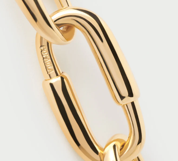 PDPAOLA LOOP CHAIN NECKLACE