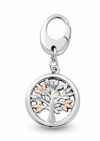 Clogau Tree of Life® Insignia Silver Circle Charm
