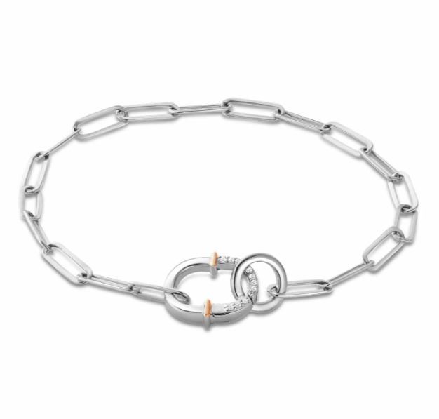 Clogau Connection Silver Bracelet