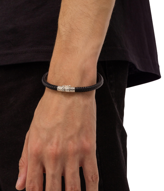 BRACELET Ellen Leather Black
