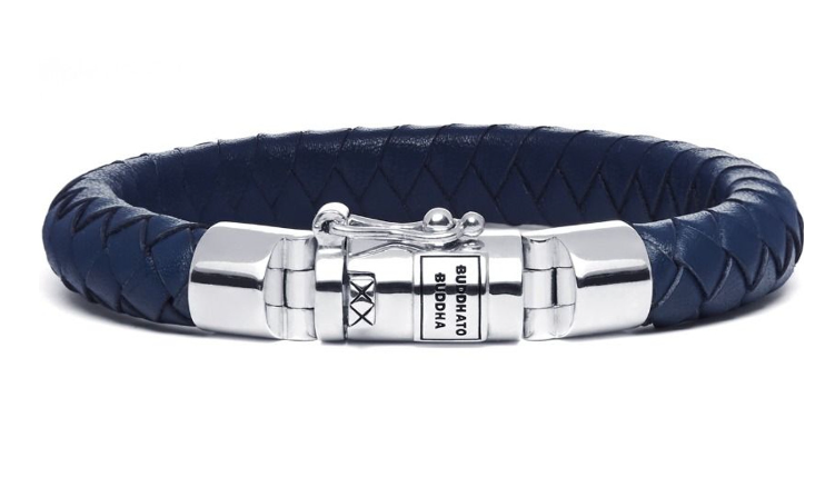 BRACELET BEN LEATHER Navy