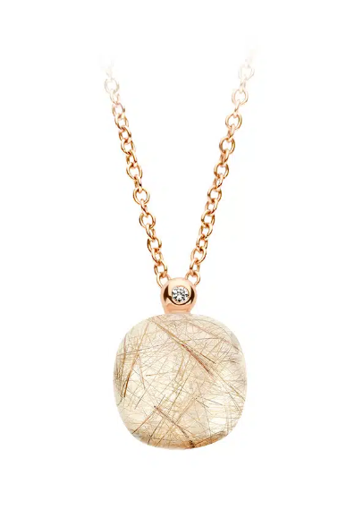 BIGLI - MINI SWEETY - Mini Sweety Pendant - Rutilated Quartz