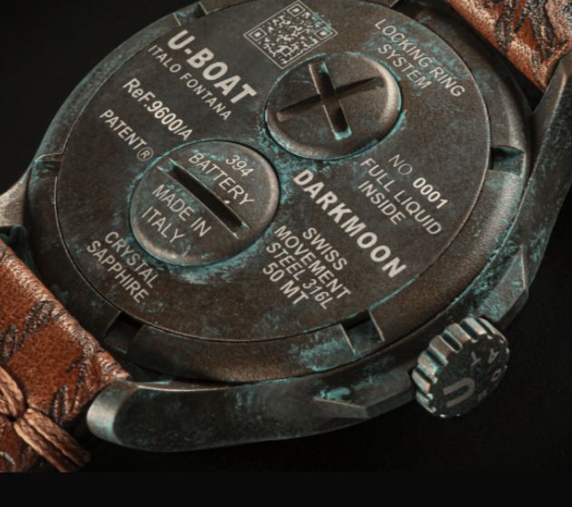 U-BOAT DARKMOON DARKMOON UNICO REF. 9600/A