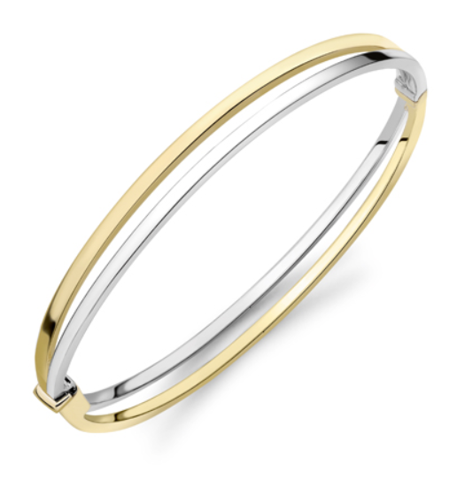 9ct. Two Tone Bangle