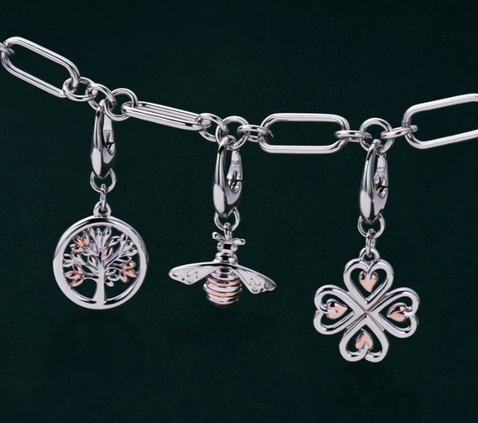 Clogau Tree of Life® Insignia Silver Circle Charm