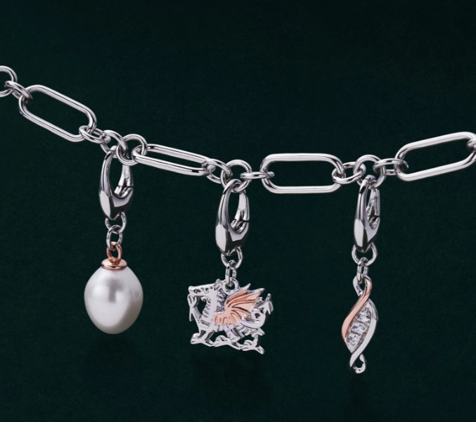 Clogau Tree of Life® Insignia Silver Beachcomber Charm