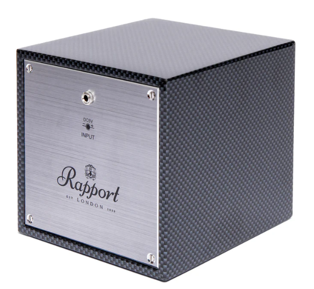 Rapport Watch Winders - Evo Cube Watch Winder Carbon Fibre