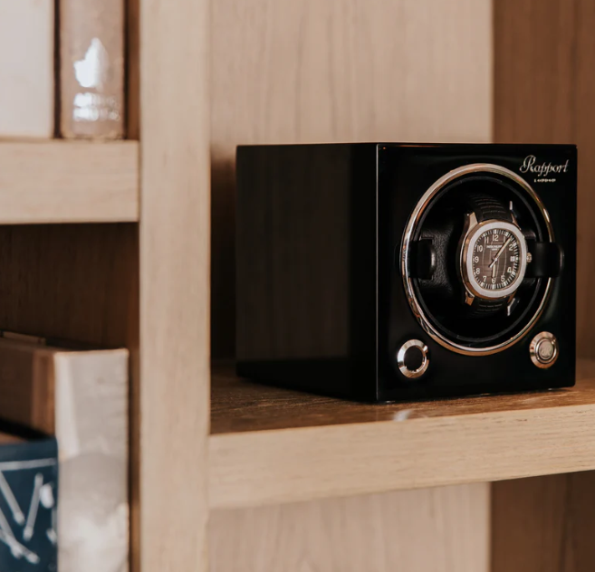 Rapport Watch Winders - Evo Cube Watch Winder Black