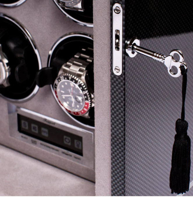 Rapport Watch Winders - Formula Six Watch Winder - Carbon Fibre