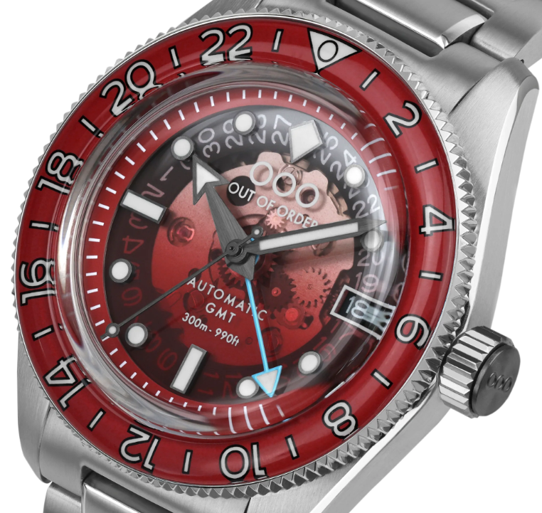 OUT OF ORDER WATCH SPRITZ BITTER AUTOMATIC GMT - LIMITED EDITION