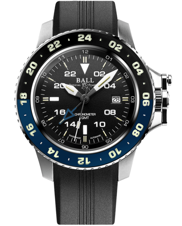 Engineer Hydrocarbon AeroGMT II (42 mm) | Ball Watches for sale by Hooper Bolton UK