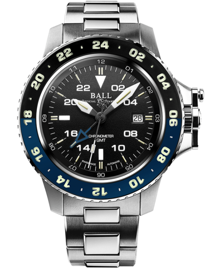 Engineer Hydrocarbon AeroGMT II (42 mm) | Ball Watches for sale by Hooper Bolton UK