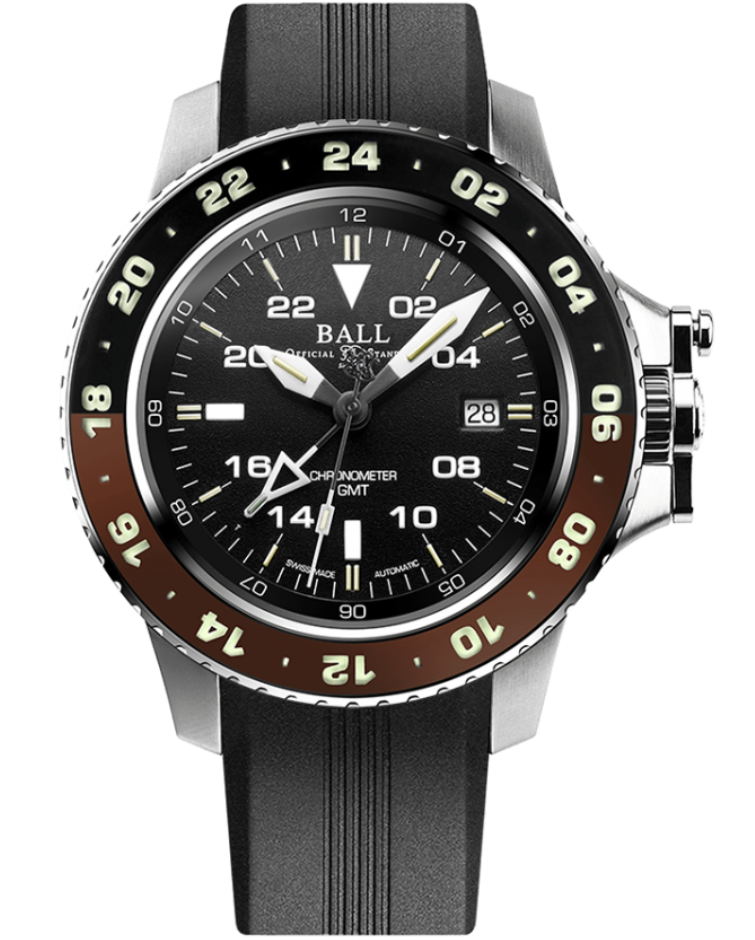 Engineer Hydrocarbon AeroGMT II (42 mm) | Ball Watches for sale by Hooper Bolton UK