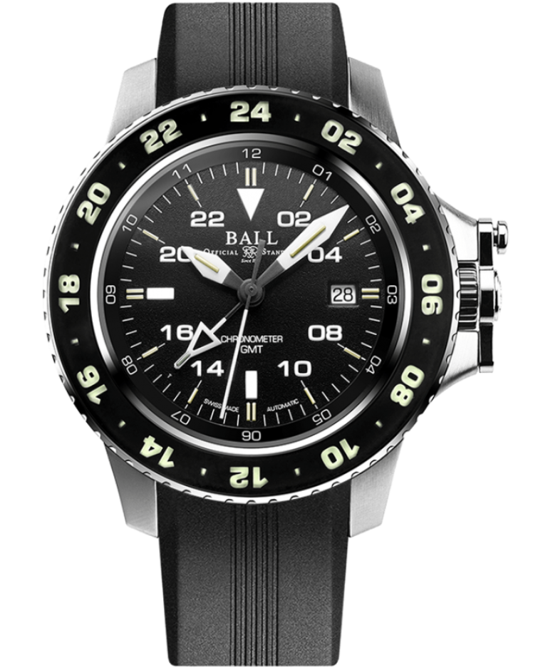 Engineer Hydrocarbon AeroGMT II (42 mm) | Ball Watches for sale by Hooper Bolton UK