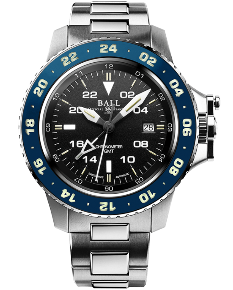 Engineer Hydrocarbon AeroGMT II (42 mm) | Ball Watches for sale by Hooper Bolton UK