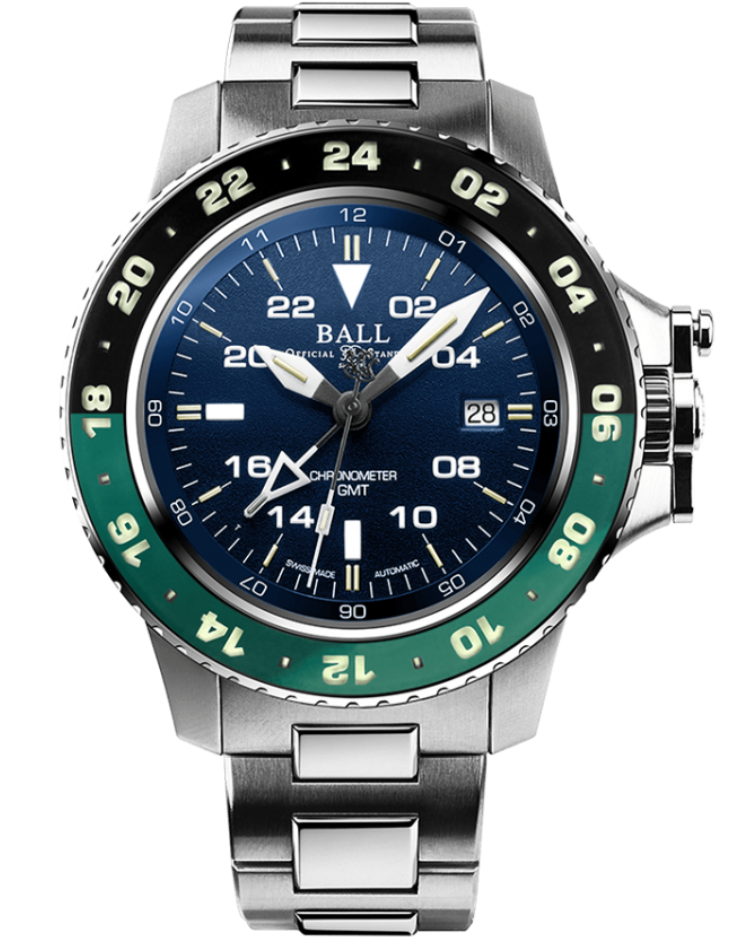 Engineer Hydrocarbon AeroGMT II (42 mm) | Ball Watches for sale by Hooper Bolton UK