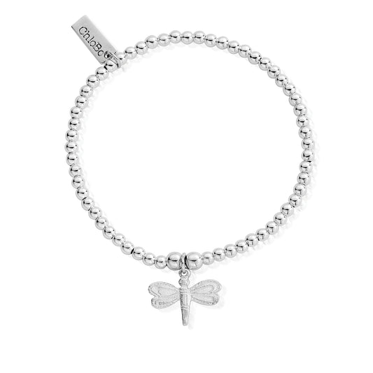 Chlobo | Cute Charm Dragonfly Silver Bracelet  | SBCC402 | by Hooper Bolton