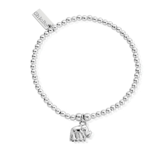Chlobo | Cute Charm Elephant Silver Bracelet | SBCC405 | by Hooper Bolton